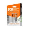 COLORWAY AAA elem, CW-UBAAA-01 Rechargeable Battery micro USB 400 mAh 1.5V (2pcs.)