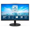 PHILIPS VA monitor 23.8" 241V8LA, 1920x1080, 16:9, 250cd/m2, 4ms, VGA/HDMI, hangszóró