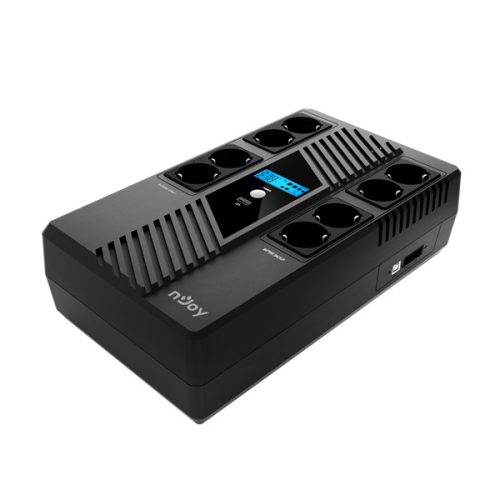 NJOY Szünetmentes Token 800, 600VA, 360W, Line-Interactive, USB