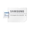 SAMSUNG Memóriakártya, PRO Endurance microSD kártya 256GB, CLASS 10, UHS-I (SDR104), + SD Adapter, R100/W40