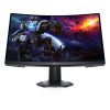 DELL LCD Ívelt Monitor 23,6" S2422HG FHD 1920 x 1080 16:9  VA 3000:1, 350cd, 4ms, HDMI, DP, fekete