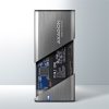 AXAGON EEM2-SG2 SuperSpeed+ USB-C - M.2 NVMe & SATA SSD külső ház