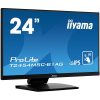 IIYAMA touch IPS monitor 23.6" T2454MSC-B1AG, 1920x1080, 16:9, 250cd/m2, 4ms, VGA/HDMI/HDCP/2xUSB, hangszóró