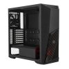 COOLER MASTER Ház Mid Tower ATX MASTERBOX K501L RGB, Tápegység nélkül, Üvegfalú, Fekete