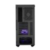 COOLER MASTER Ház Mid Tower ATX MASTERBOX K501L RGB, Tápegység nélkül, Üvegfalú, Fekete