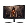 SAMSUNG Gaming 144Hz IPS monitor 32" G70B, 3840x2160, 16:9, 350cd/m2, 1ms, DP/2xHDMI/2xUSB/LAN/WiFi/BT, Pivot, hangszóró