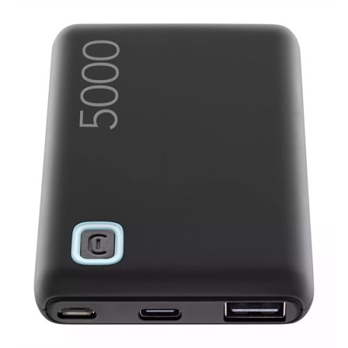 CELLULARLINE Power Bank ESSENCE 5000 (5000mAh portable charger), Black