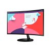 SAMSUNG Ívelt VA monitor 24" S36C, 1920x1080, 16:9, 250cd/m2, 4ms, HDMI/VGA