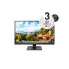 LG IPS monitor 23.8" 24BK55YP-B, 1920x1080, 16:9, 250cd/m2, 5ms, VGA/DVI/HDMI/DisplayPort, áll. mag.,Pivot, hangszóró