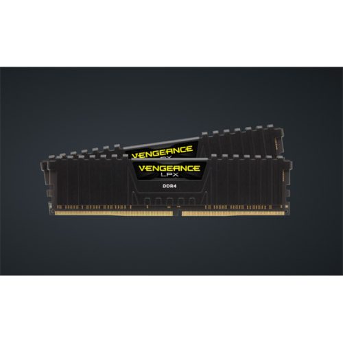 CORSAIR Memória VENGEANCE DDR4 16GB 3200MHz C16 LPX (Kit of 2), fekete