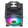 COOLER MASTER CPU hűtő HYPER 622 HALO BLACK EDITION, LGA1700 támogatással, fekete