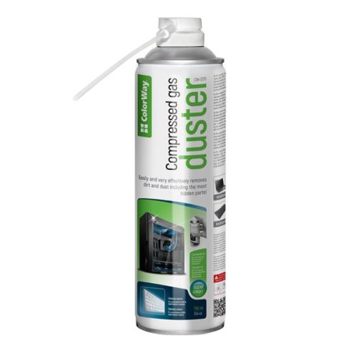 COLORWAY Sűrített levegő CW-3375, 750ml (Compressed gas Duster)