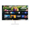 SAMSUNG Smart VA monitor 32" M5, 1920x1080, 16:9, 250cd/m2, 4ms, 2xHDMI/2xUSB/WiFi/Bluetooth, hangszóró, fehér