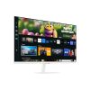 SAMSUNG Smart VA monitor 32" M5, 1920x1080, 16:9, 250cd/m2, 4ms, 2xHDMI/2xUSB/WiFi/Bluetooth, hangszóró, fehér