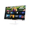 SAMSUNG Smart VA monitor 32" M5, 1920x1080, 16:9, 250cd/m2, 4ms, 2xHDMI/2xUSB/WiFi/Bluetooth, hangszóró, fehér