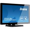 iiyama touch monitor, 23,8", 1920x1080, 16:9, 215cd, 5ms, 1000:1, DVI/VGA/HDMI, hangszóró, T2336MSC-B3