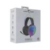 WHITE SHARK FIREFLY-B, GH-2342-B gamer fejhallgató, fekete/RGB, (3.5 Jack)