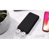 JUICE UNIVERZÁLIS HORDOZHATÓ, ASZTALI AKKUMULÁTOR TÖLTŐ - ECO MAX POWER BANK - 2XUSB +TYPE-C - 20.000 MAH - FEKETE