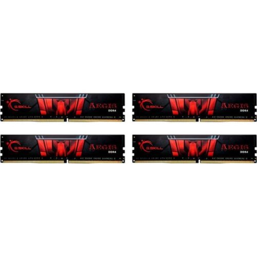 G.SKILL Memória DDR4 64GB 3200Mhz CL16 DIMM 1.35V, Aegis (Kit of 4)