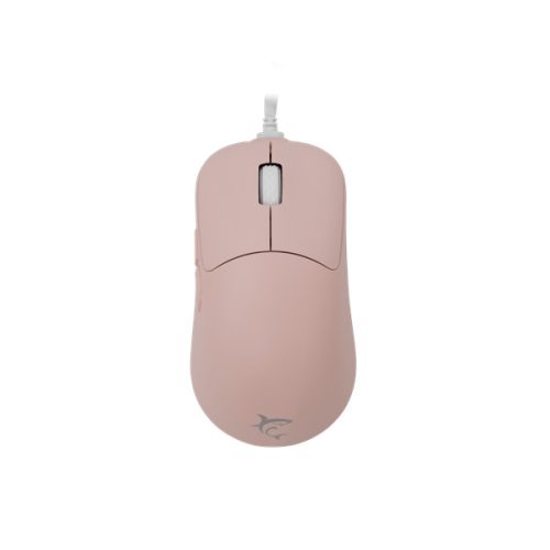 WHITE SHARK GRAPHENE-P, GM-5014P gamer egér,6D, pink, 6200 dpi, RGB