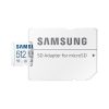 SAMSUNG Memóriakártya, EVO Plus microSDXC kártya, 512GB, UHS-1, U3, V30, A2, + SD Adapter, R160/W