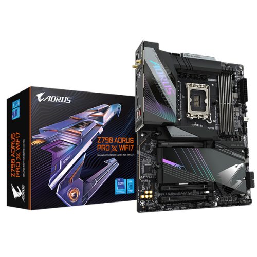 GIGABYTE Alaplap S1700 Z790 AORUS PRO X WIFI7 INTEL Z790, ATX