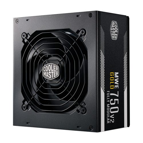 COOLER MASTER Tápegység Moduáris MWE GOLD 750 V2 ATX 3.0 READY, 750W, 12cm, 80+ Gold