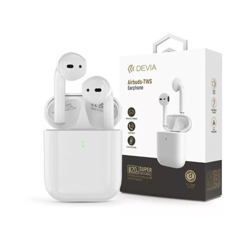 DEVIA ST399114 TWS BLUETOOTH SZTEREÓ FÜLHALLGATÓ V5.3 AIRBUDS -FEHÉR