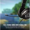 CORSAIR Vezetékes Headset, HS35 v2 Gaming, Multiplatform, carbon