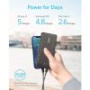 ANKER Powerbank PowerCore III Sense, 20000mAh, 1xUSB-C, 2xUSB-A, fekete - A1365G11