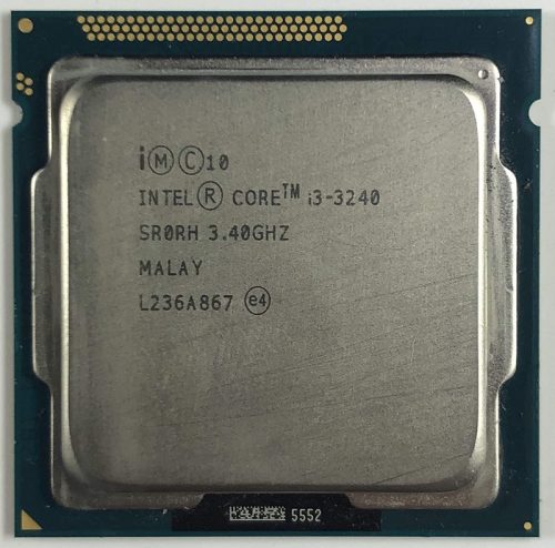 Intel Core i3-3240 használt számítógép processzor