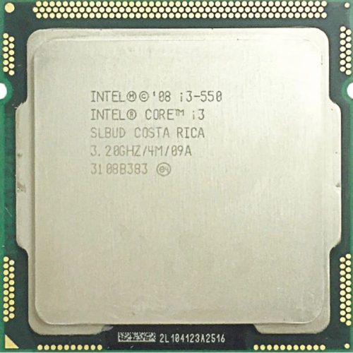 Intel Core i3-550 használt számítógép processzor