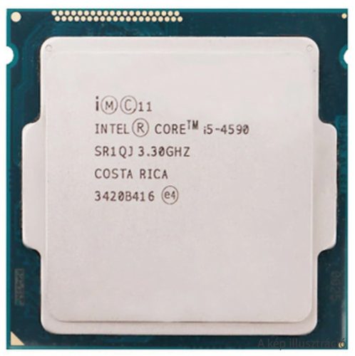 Intel Core i5-4590 használt számítógép processzor