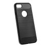 Forcell Carbon hátlap tok Apple iPhone XR, fekete