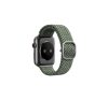 Uniq Aspen fonott szíj Apple Watch 42/44/45/49mm, zöld