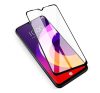 Samsung Galaxy A71/A71 5G Full Glue Ceramic hajlított tempered glass kijelzővédő üvegfólia, fekete