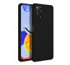 Forcell Szilikon Lite hátlap tok Xiaomi Redmi Note 11 Pro/11 Pro 5G, fekete