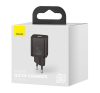 Baseus Super-Si hálózati gyorstöltő adapter Type-C, 20W, fekete