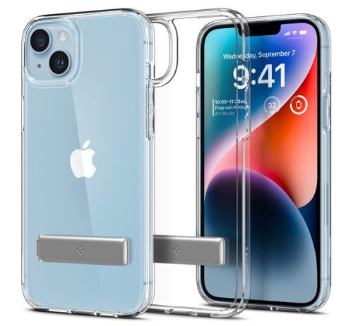 Spigen Ultra Hybrid S Apple iPhone 14 Crystal Clear tok, átlátszó