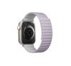 Uniq Revix mágneses szilikon szíj Apple Watch 38/40/41mm, lila/fehér