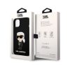 Karl Lagerfeld Liquid Ikonik NFT szilikon hátlap tok Apple iPhone 14 Plus, fekete