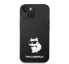 Karl Lagerfeld Liquid Choupette NFT szilikon hátlap tok Apple iPhone 14, fekete