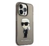 Karl Lagerfeld IML Ikonik NFT hátlap tok Apple iPhone 14 Pro, fekete