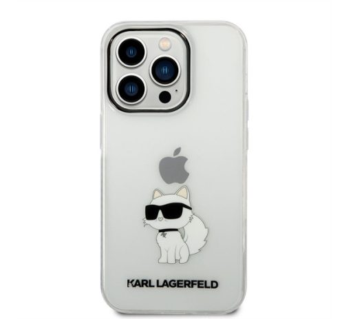 Karl Lagerfeld IML Choupette NFT hátlap tok Apple iPhone 14 Pro Max, átlátszó