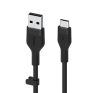 Belkin Boost Charge USB / Type-C töltő- és adatkábel 2m, fekete