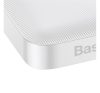 Baseus Bipow külső akkumulátor, 10000mAh, 2xUSB, Type-C, 15W, fehér