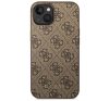 Guess 4G Metal Gold Apple iPhone 14 Plus hátlap tok, barna