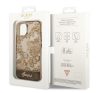 Guess Porcelain Collection Apple iPhone 14 hátlap tok, arany