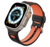 Caseology Athlex Active Apple Watch 45/44/42mm szilikon/szövet szíj, narancs