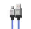 Baseus CoolPlay USB / Type-C töltő- és adatkábel, 100W, 2m, kék